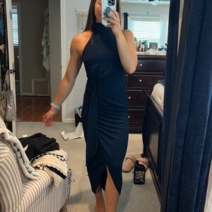 SAYLOR Aida Halter Midi Dress Sz M